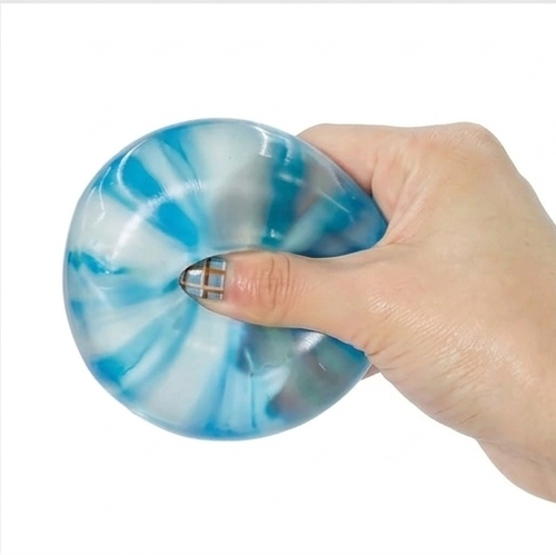 Cube Glace Squishy Poupouf – Anti-Stress à Pression Lente